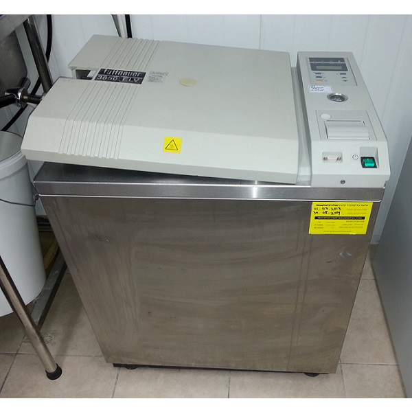 אוטוקלב Tuttnauer Autoclave דגם 3850 ELV רצפתי פתח עליון