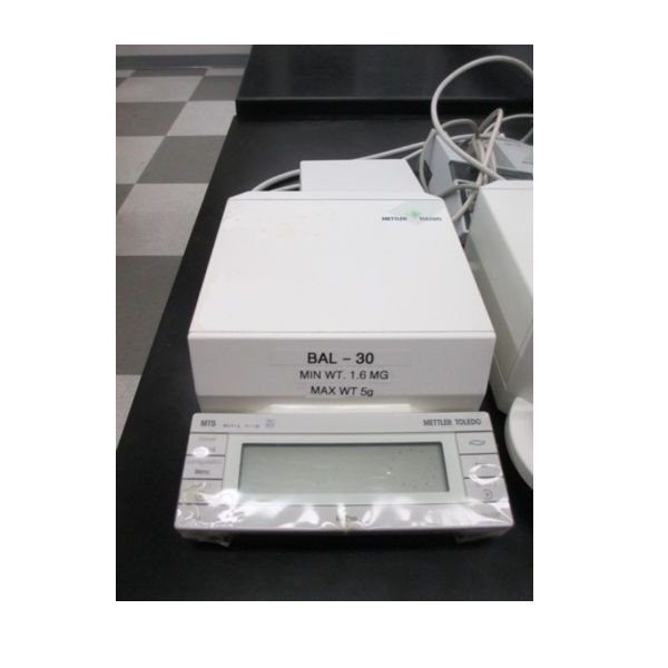 Micro Analytical Balance Scale מאזני מיקרו Mettler Toledo עם מדפסת  מאזניים יד שניה