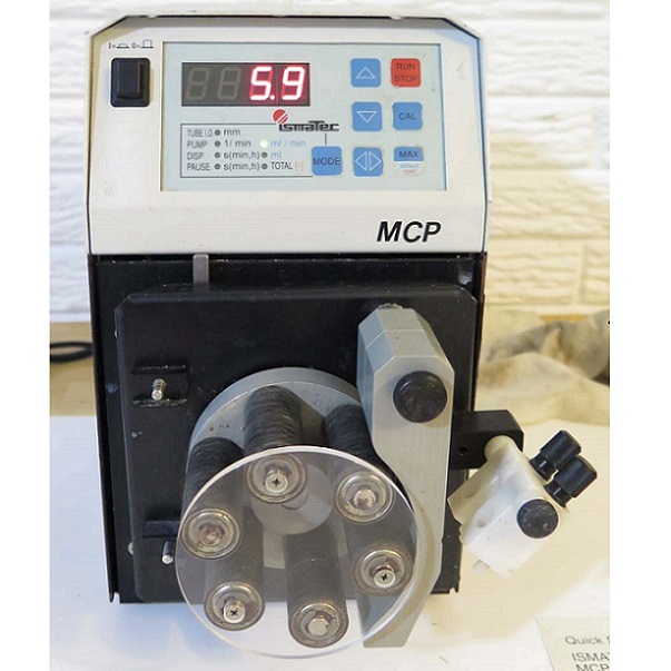 משאבת מינון פריסטלטית Metering Peristaltic Pump דו ערוצית